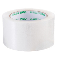 得力高品质高透明封箱胶带打包胶带 60mm*100y*45um(91.4m/卷) 24卷/箱 办公用品 33301