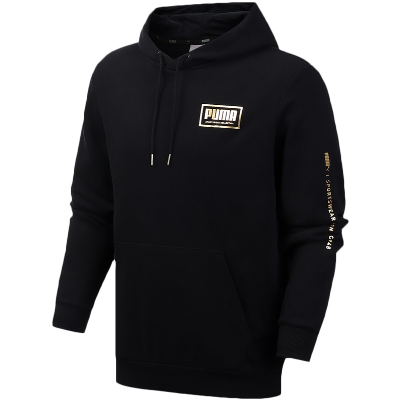 PUMA彪马男装运动服休闲时尚金标连帽运动卫衣/套头衫581765