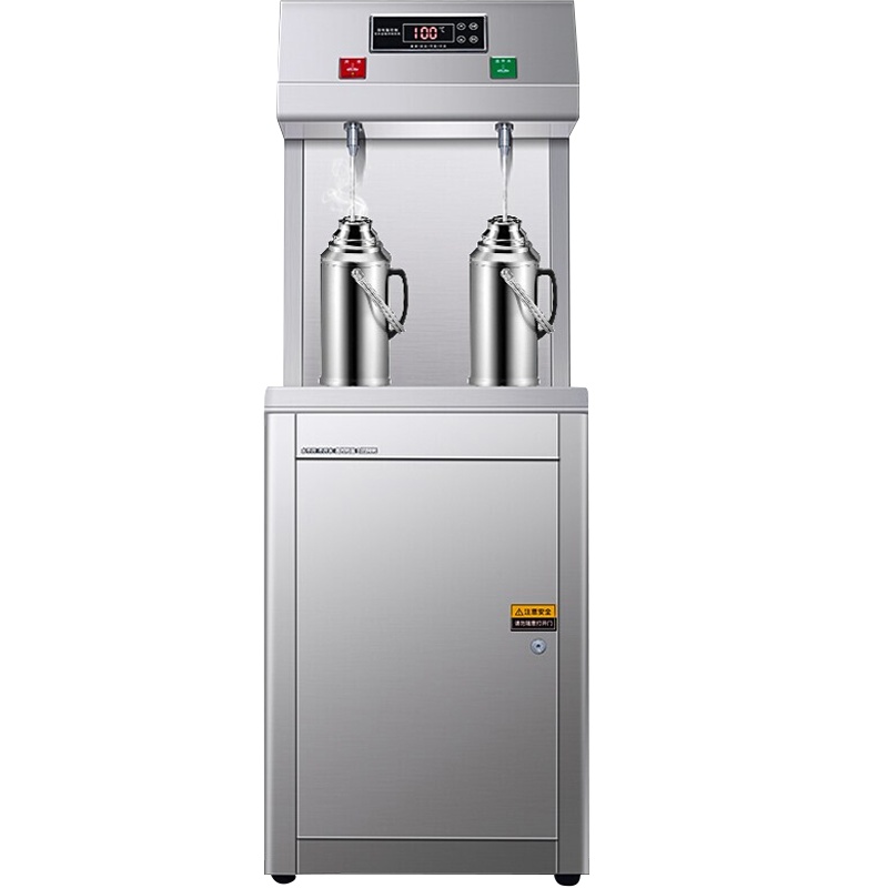 德玛仕直饮机商用 学校用开水器 商用烧水机 不锈钢直饮水机 一开一温SRZ-20/SRZ-2L 40cm加高背板