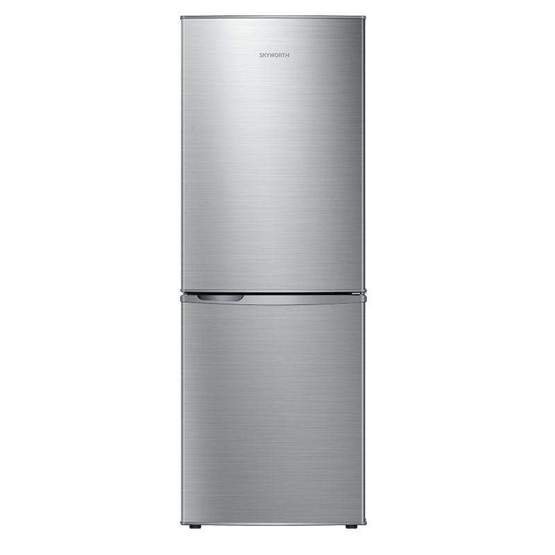 创维186升双门小冰箱 两天约一度电 微霜大空间 家用宿舍出租房小户电冰箱BCD-186D