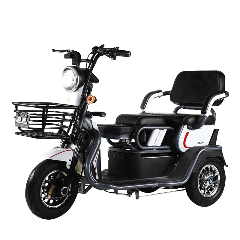 凤凰 电动三轮车老人小型家用女士接孩子电瓶车拉货爬坡老年代步车