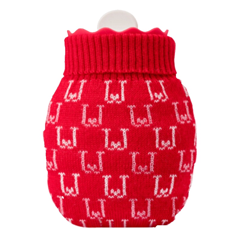 名创优品(miniso)热水袋 可爱蜜罐注水式硅胶冬季暖水袋小号其它居家/送朋友/礼品