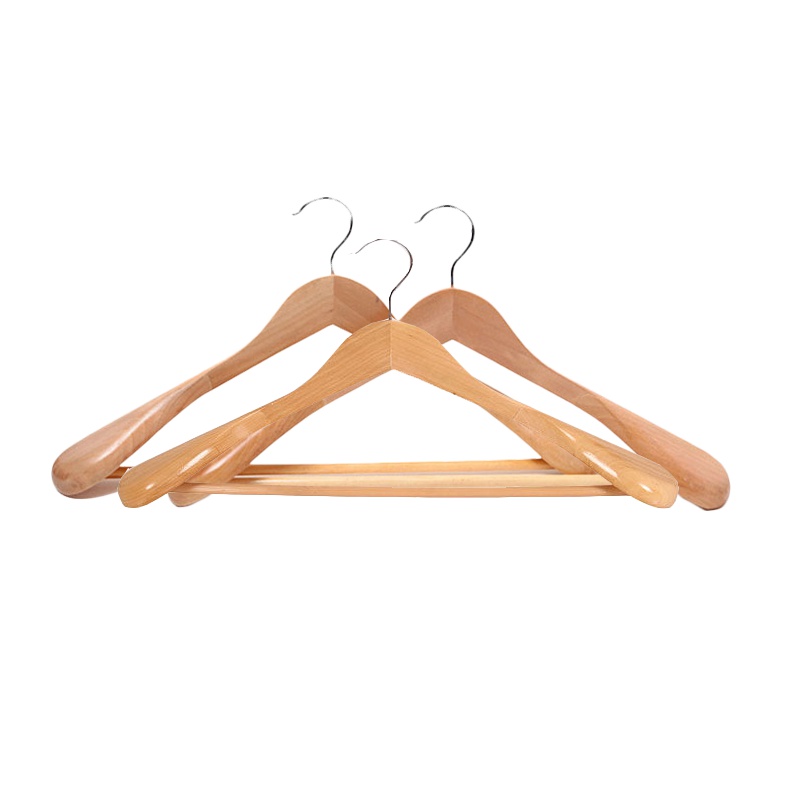 HOUYA好雅 衣架1只装宽肩实木西服正装衣架 西装衣架