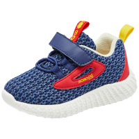 BOBDOG house 巴布豆学步鞋2019秋季新款机能鞋男女童透气1-3-5岁宝宝鞋子