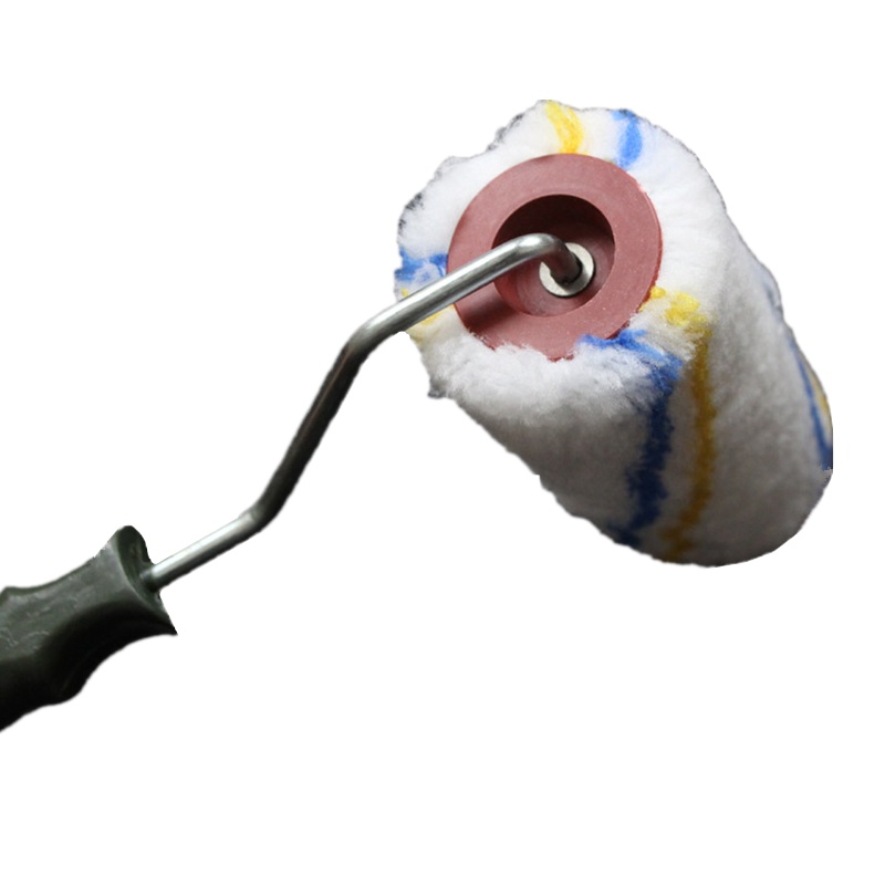 企业订制 兰诗 乳胶漆滚筒刷油漆滚筒滚筒刷 6英寸(黄蓝)10个装 不支持零售