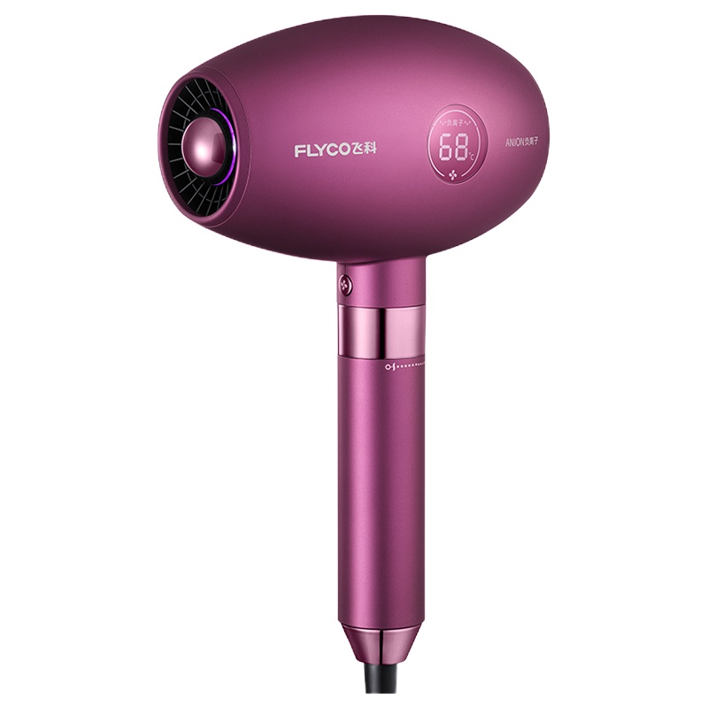 飞科电吹风机家用大功率风负离子不伤发冷热风学生宿舍风筒 FH6286 紫色