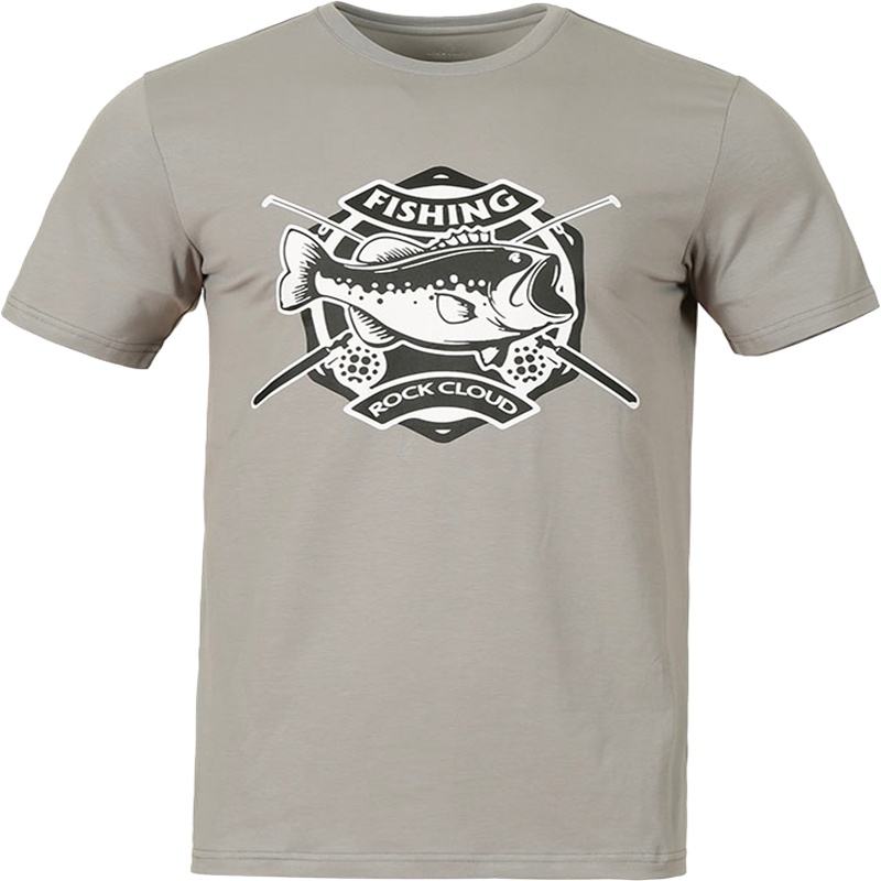 岩云/RockCloud透气圆领男士T恤