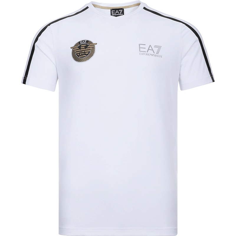 EMPORIO ARMANI EA7 阿玛尼 男士棉质圆领短袖T恤 3GPT33 PJL2Z