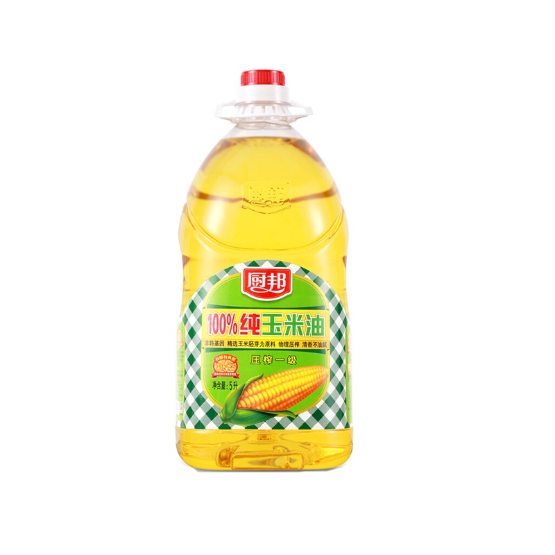 厨邦 100%纯玉米油食用油 5L