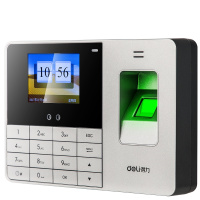 得力(deli)T905人脸指纹考勤机(银灰) G