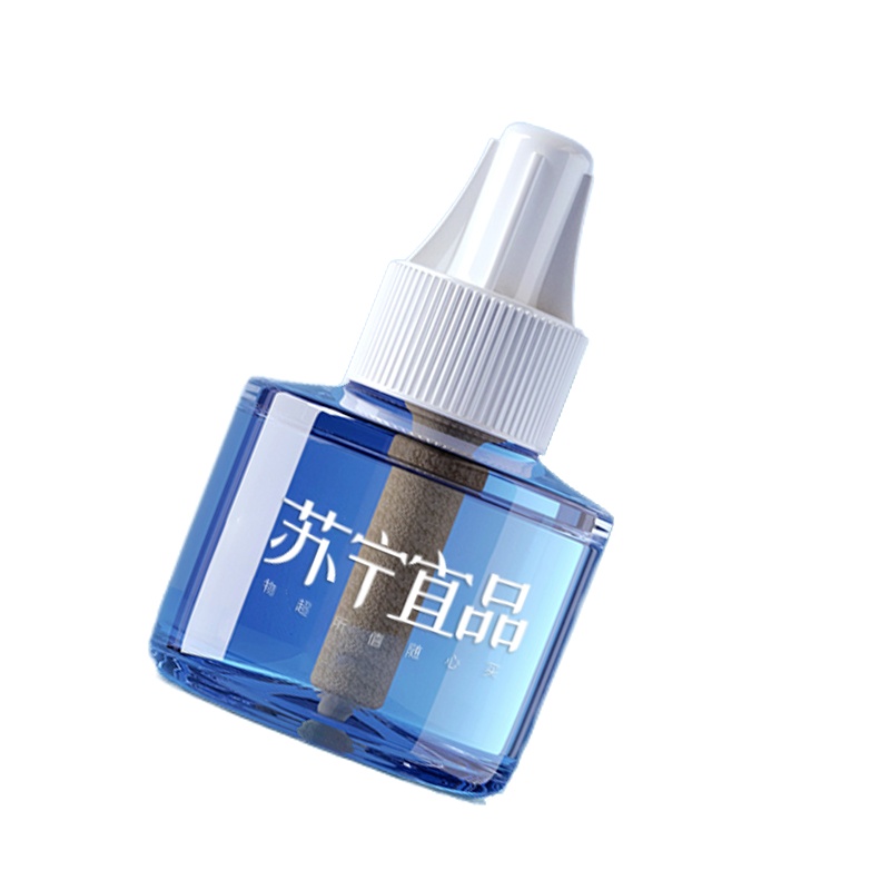 苏宁宜品电热蚊香液无味婴儿孕妇家用插电式驱蚊液灭蚊液套装[3器+6液]