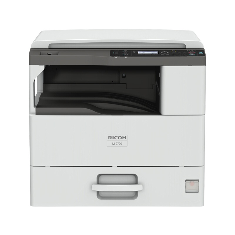 理光(Ricoh)M 2700 A3黑白数码复合机(主机+单纸盒+盖板+无线)