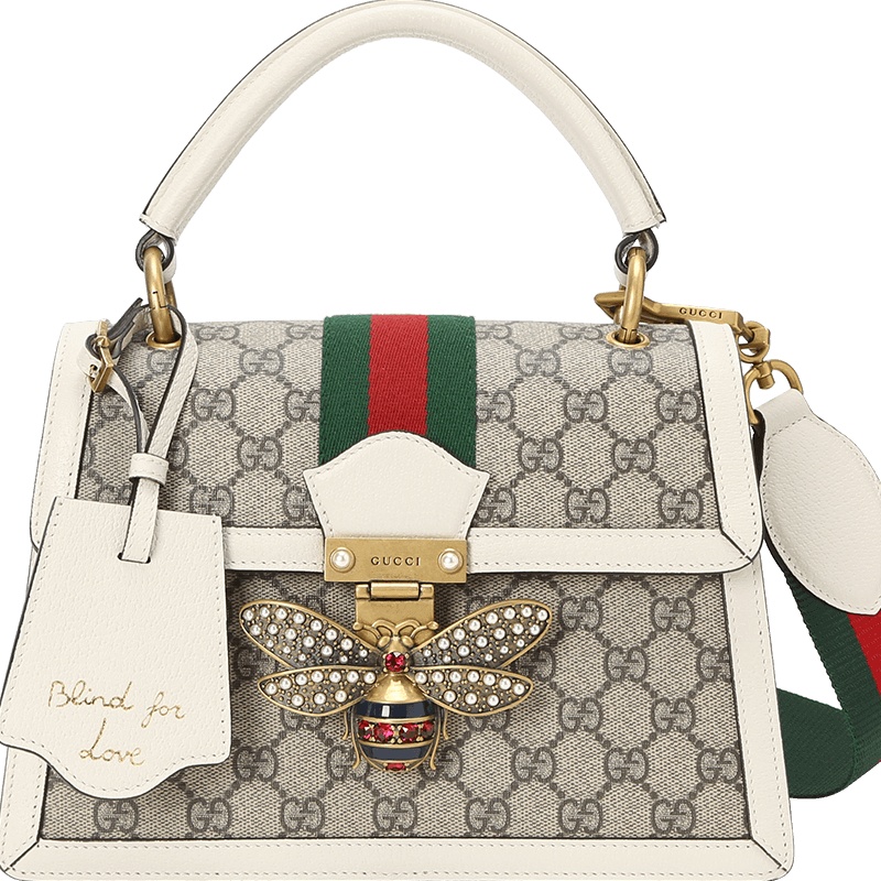 GUCCI Queen Margaret GG手提单肩包 476541小号 25x17x11.5CM