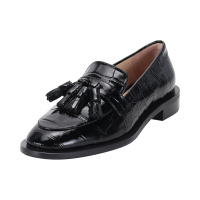 斯图尔特·韦茨曼 STUART WEITZMAN 女士 皮革单鞋乐福鞋平底鞋SUTTON LOAFER