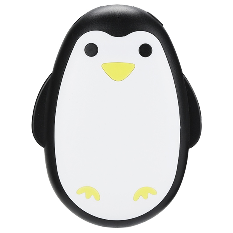 企鹅暖手宝充电宝迷你充电式暖手宝小型持久女可爱USB随身小巧