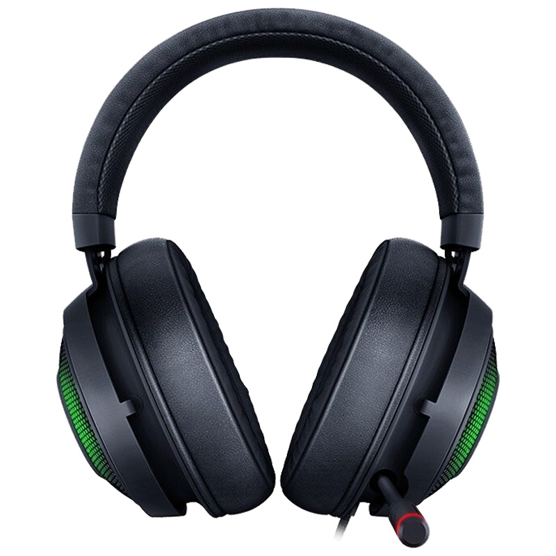 Razer/雷蛇 北海巨妖终级版 幻彩头戴式THX环绕7.1音效 电竞游戏耳机USB耳麦cf吃鸡黑色