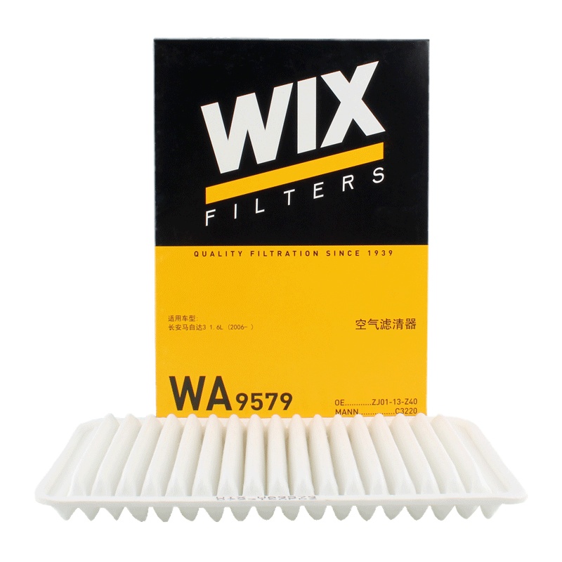 维克斯(WIX)空气滤WA9579适配新嘉年华/M2/M3 1.6L