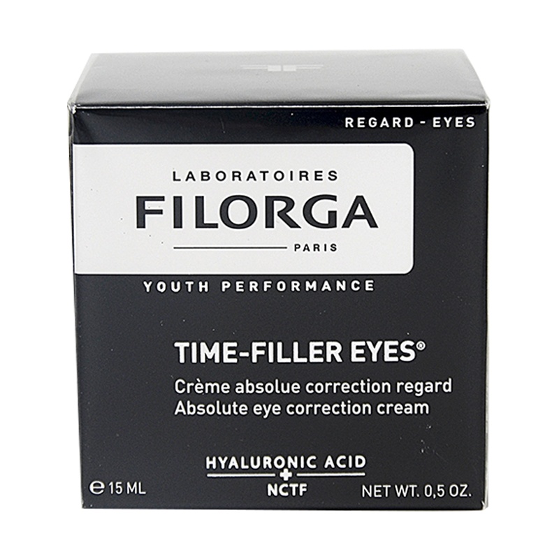 法国Filorga菲洛嘉逆时光眼霜15ml提拉紧致淡化皱纹细纹 长睫毛