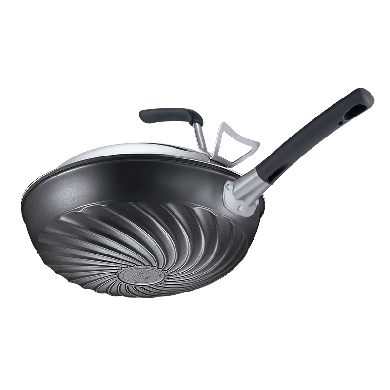 爱仕达(ASD) 锅具30CM金刚旋风少油烟不粘锅炒锅 不沾锅炒锅 送铲子 WG8330LZL