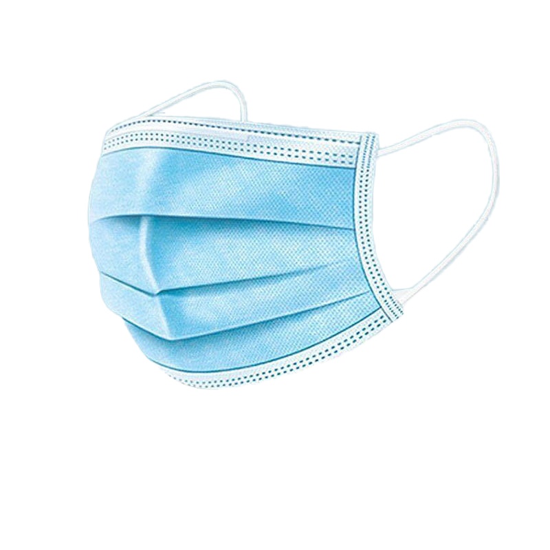 成人一次性平面口罩防护防尘透气无纺布三层面罩[疫情地区不发货,三天未发请退款]