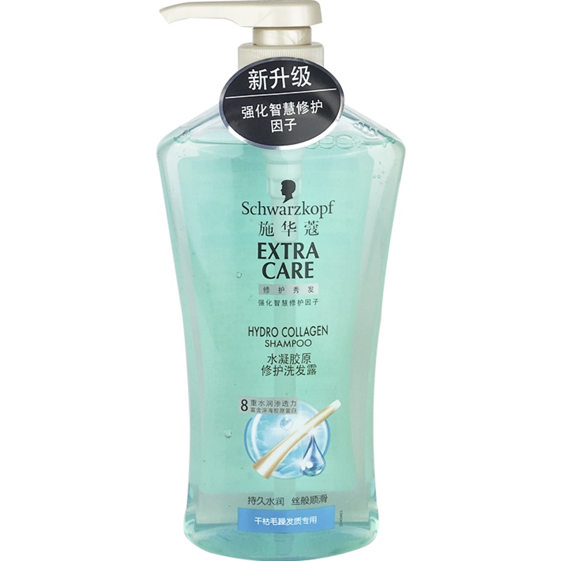 施华蔻水凝胶原修护洗发露600ml 新老包装更替中 随机发放