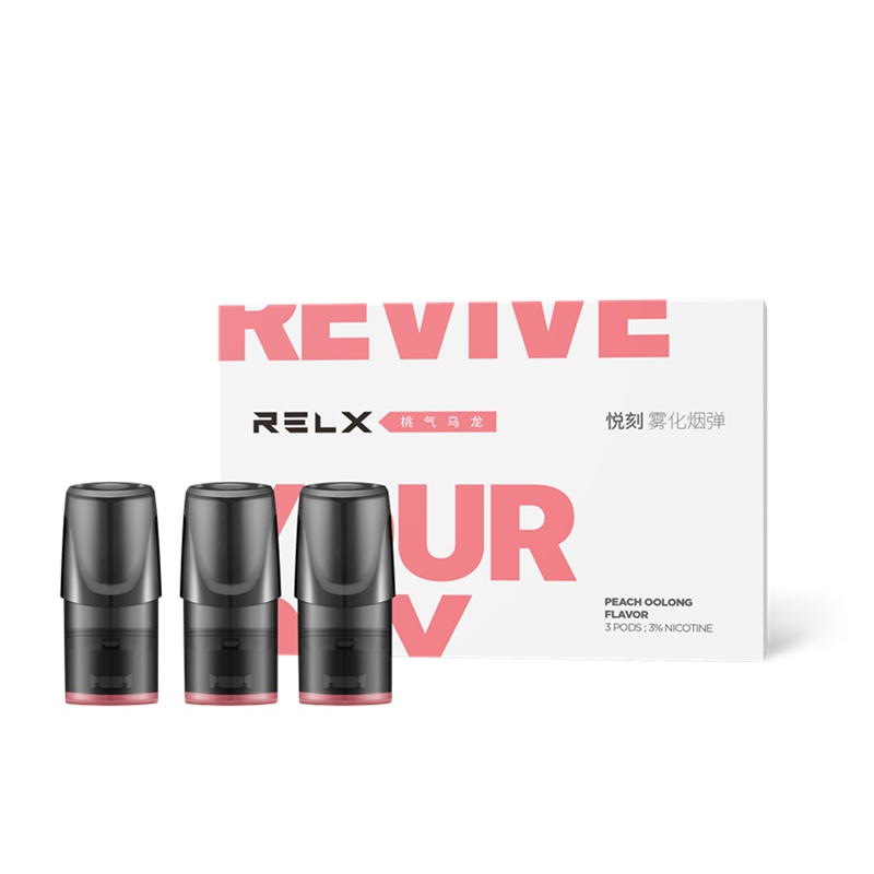 悦刻(RELX)-雾化烟弹 盒装-桃气乌龙