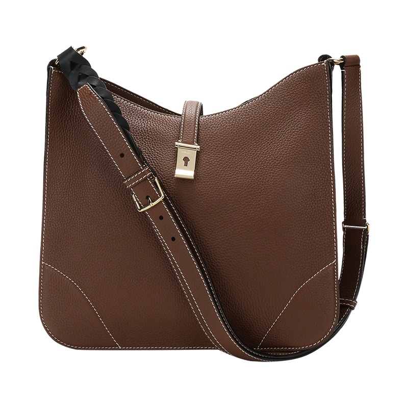 巴利 BALLY 女士牛皮单肩斜挎包LAVYNIA