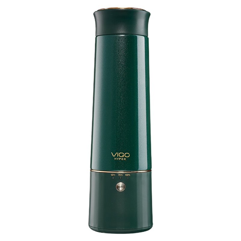 魅果(vigo)便携式电热杯小型自动快速加热烧水壶保温旅行办公室神器保温