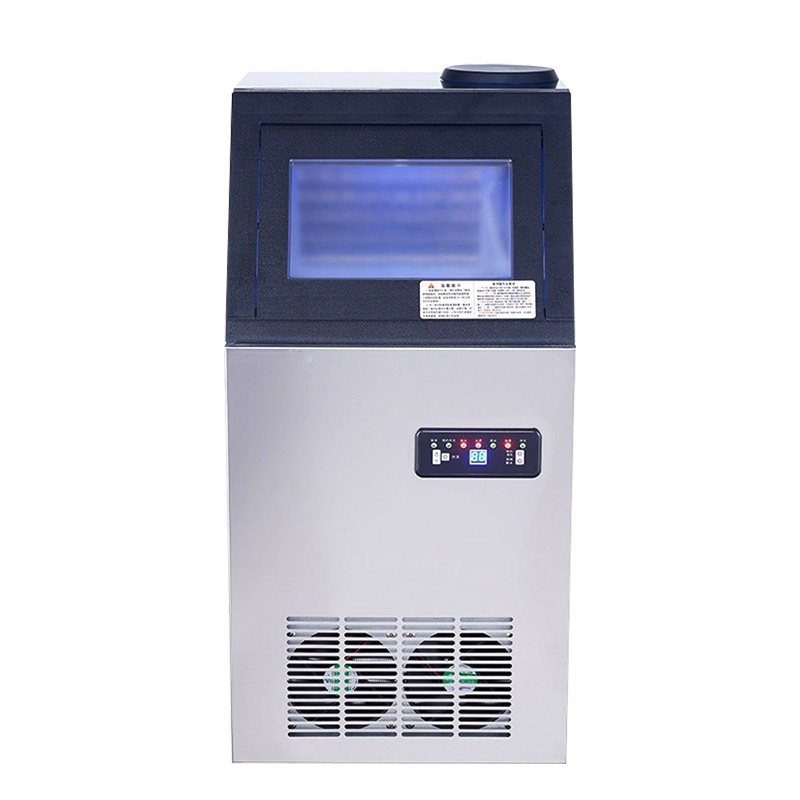 友田YOUTIAN制冰机大产量商用奶茶店小型酒吧KTV全自动方型冰块制造机BY-Z28FT30(台式)