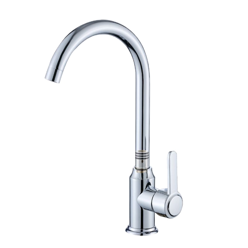 启道卫浴龙头不锈钢万向双联冷热卫生间水龙头滚珠电镀洗手盆水槽菜盆冷热水龙头