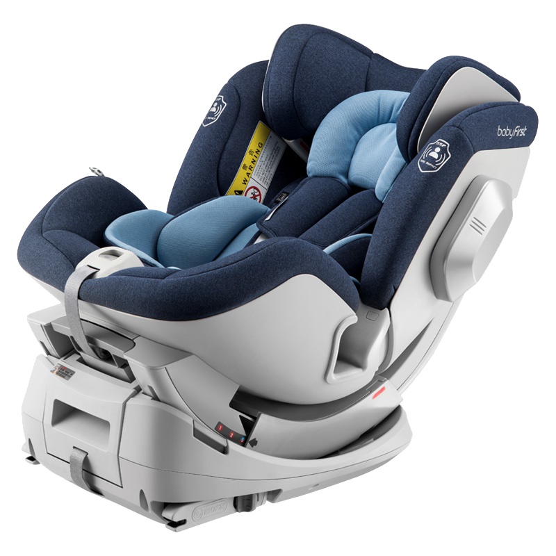 宝贝第一灵犀R160A安全座椅适合0-25KG(出生-约6岁)幻影蓝