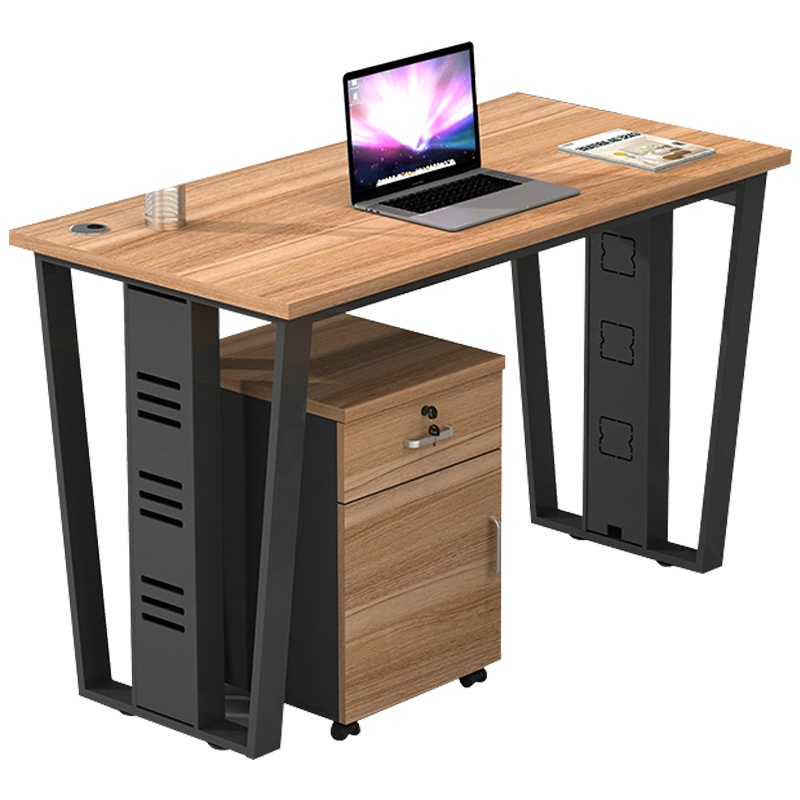 创世人 办公家具职员桌办公桌现代简约员工位写字台电脑桌组合工位桌单人位含柜