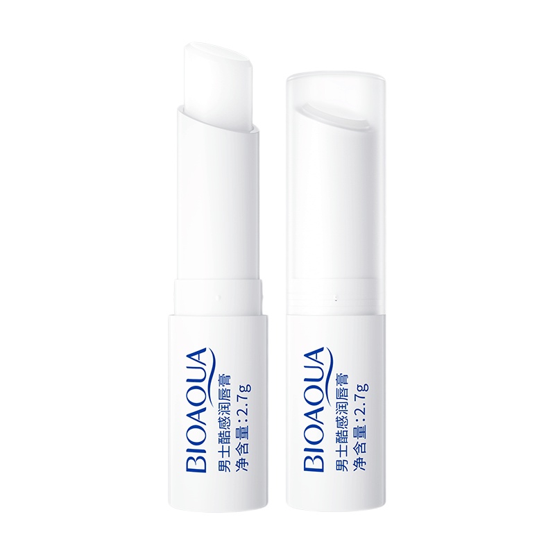 泊泉雅男士酷感润唇膏滋润保湿改善干泽温和秋冬润唇膏2.7g/支