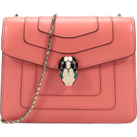 BVLGARI 宝格丽 女士SERPENTI FOREVER系列牛皮蛇头扣手提单肩斜挎包 288700