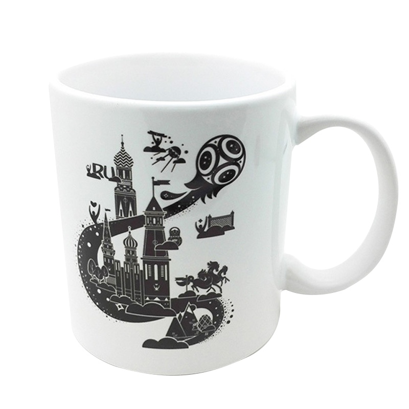 WORLD CUP 2018世界杯LOGO马克杯(黑) 黑