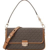 MICHAEL KORS BRADSHAW 腋下包 锁扣 织物拼皮 30S1G2BL1B