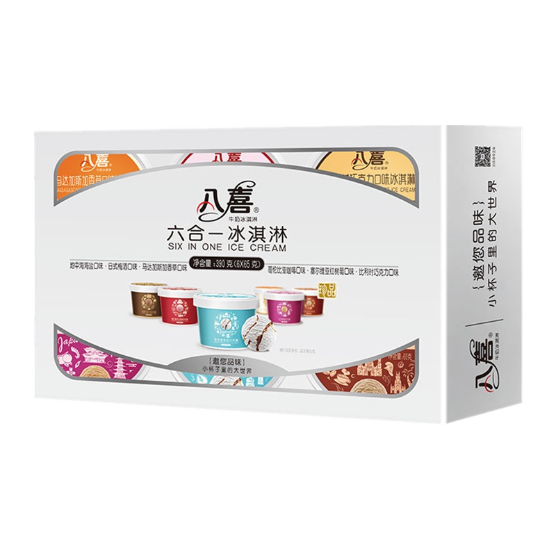 八喜冰淇淋 珍品65g六合一 65g*6