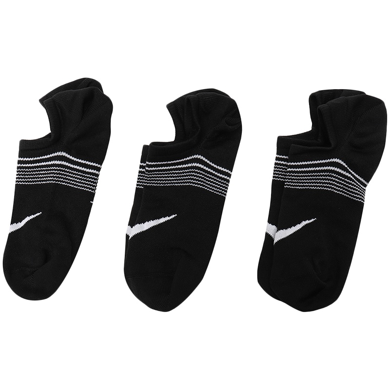 NIK耐克男袜女袜简约经典船筒休闲健身跑步运动袜SX5277