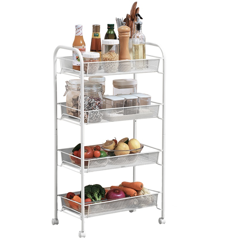 炊大皇四层网篮手推车CA04WL