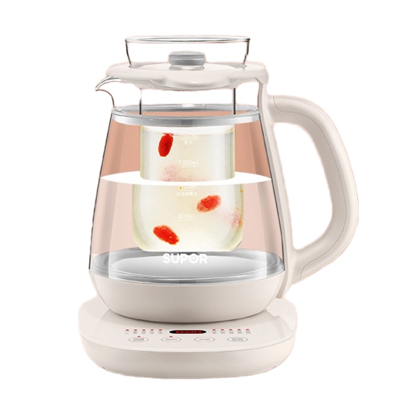 苏泊尔(SUPOR)养生壶 煎药壶多功能全自动煮水壶1.5L大容量 电煮茶壶 电热水壶 烧开水壶