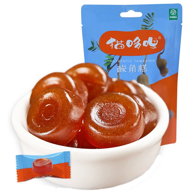 猫哆哩 酸角糕160g (云南特产 休闲零食)