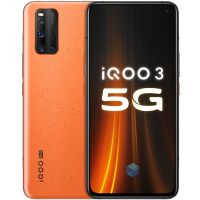 iQOO 3 5G性能旗舰 12+256G 拉力橙 高通骁龙865+UFS 3.1 闪存+LPDDR5 运存 55W超快闪充 专业电竞游戏体验 双模5G全网通手机