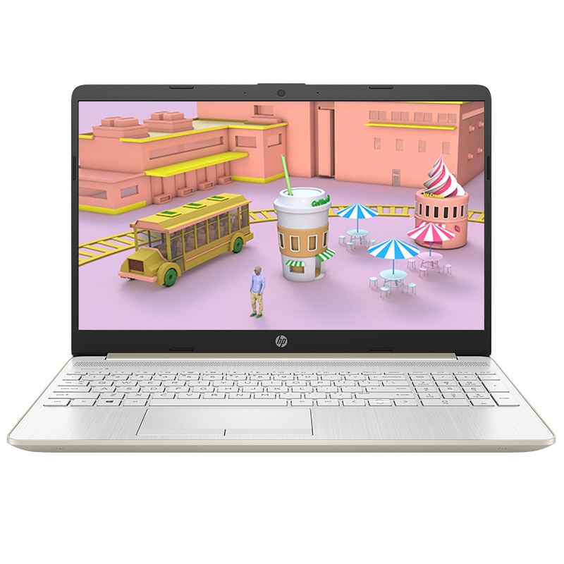 惠普(hp) 15s-dr2003TX 15.6英寸十代轻薄本笔记本电脑 金色(i5-1035G1 8G 512G固态硬盘 MX330)