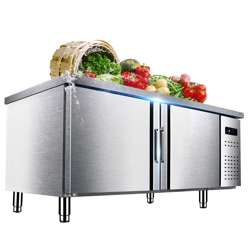 飞天鼠(FTIANSHU) 1.5米全冷冻工作台保鲜操作台 吧台冰箱商用冰柜卧式冷柜工作台冷柜平冷操作台