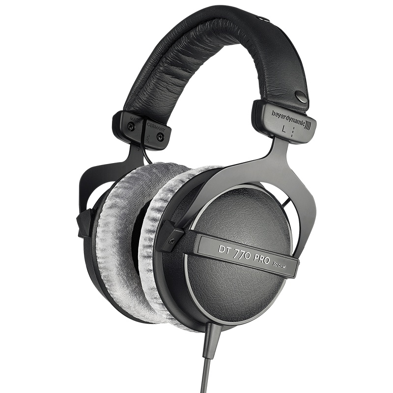 拜亚动力/拜雅 (beyerdynamic) DT770 PRO 头戴式专业录音封闭式监听耳机 80欧低阻版