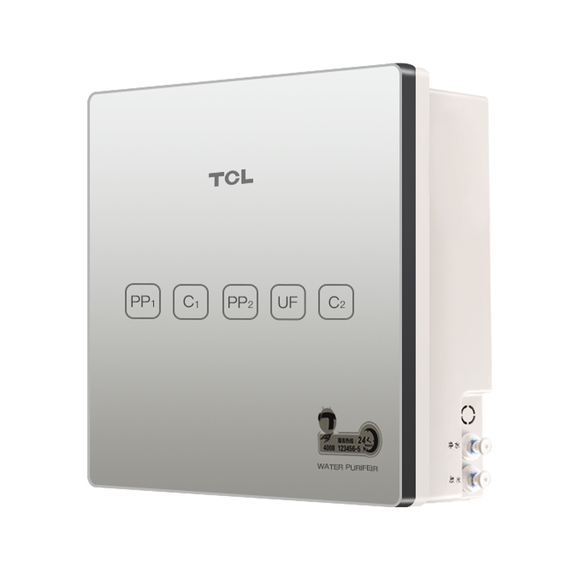 TCL箱式超滤机TJ-GU1201A净水器家用直饮厨房自来水龙头过滤器前置净化器超滤净水机