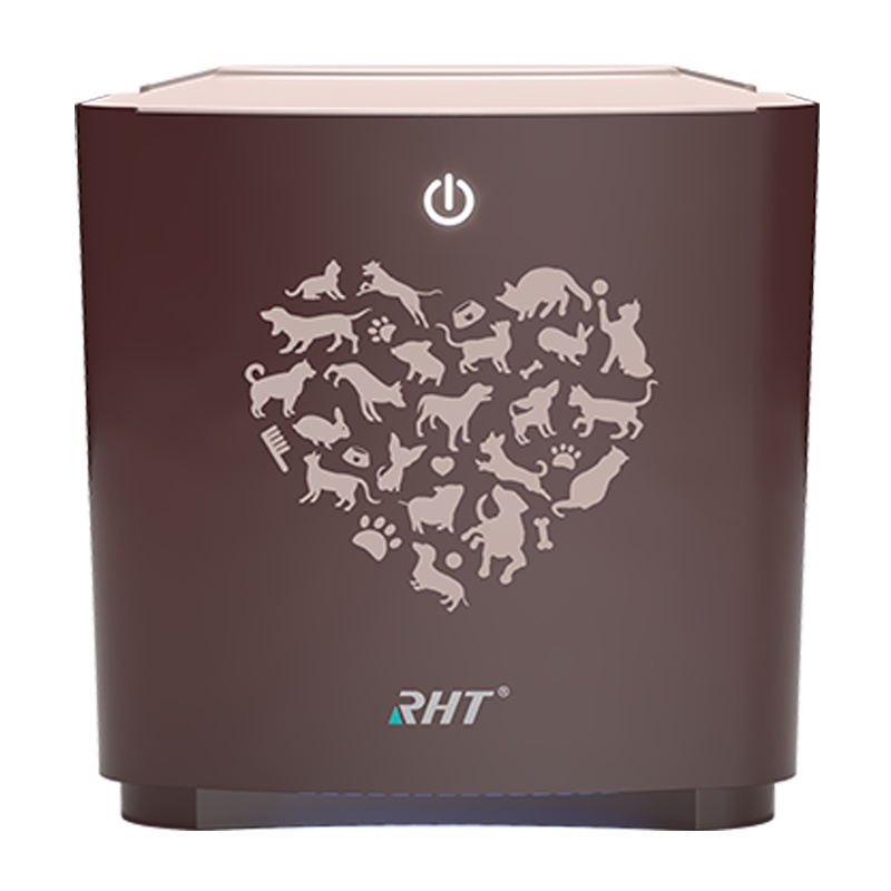 信山(RHT) 空气净化器SA10 棕色 宠物专用 除臭神器 免换滤芯 除菌除病毒