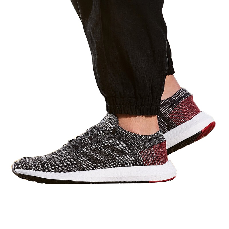 阿迪达斯（adidas）运动男女轻便透气PureBOOST休闲跑步鞋AH2319