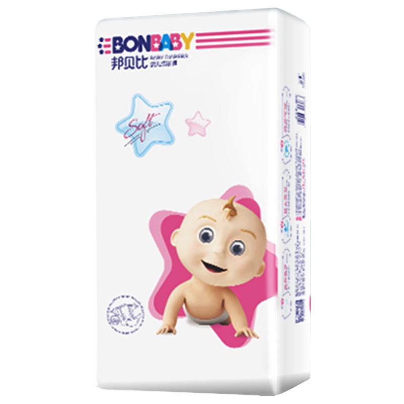【42片装】邦贝比拉拉裤超薄透气纸尿裤XL码42片 【12-17KG】男女宝宝透气夏尿不湿男女婴儿简装经济装小码