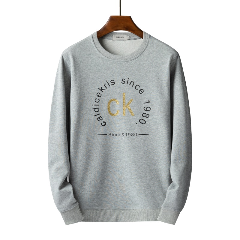 Caldicekris 秋季男士宽松休闲圆领百搭卫衣潮多色上衣